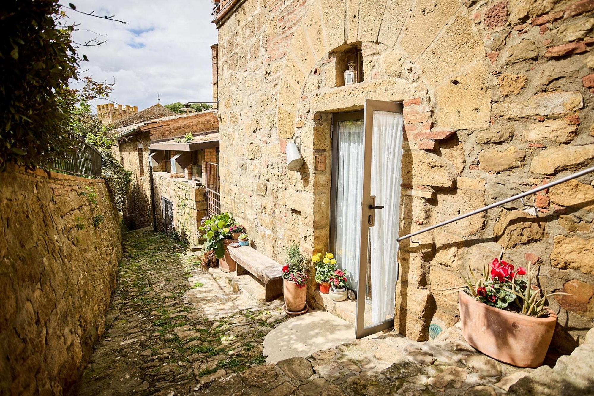 Casa Torta Hotel Monticchiello Eksteriør billede