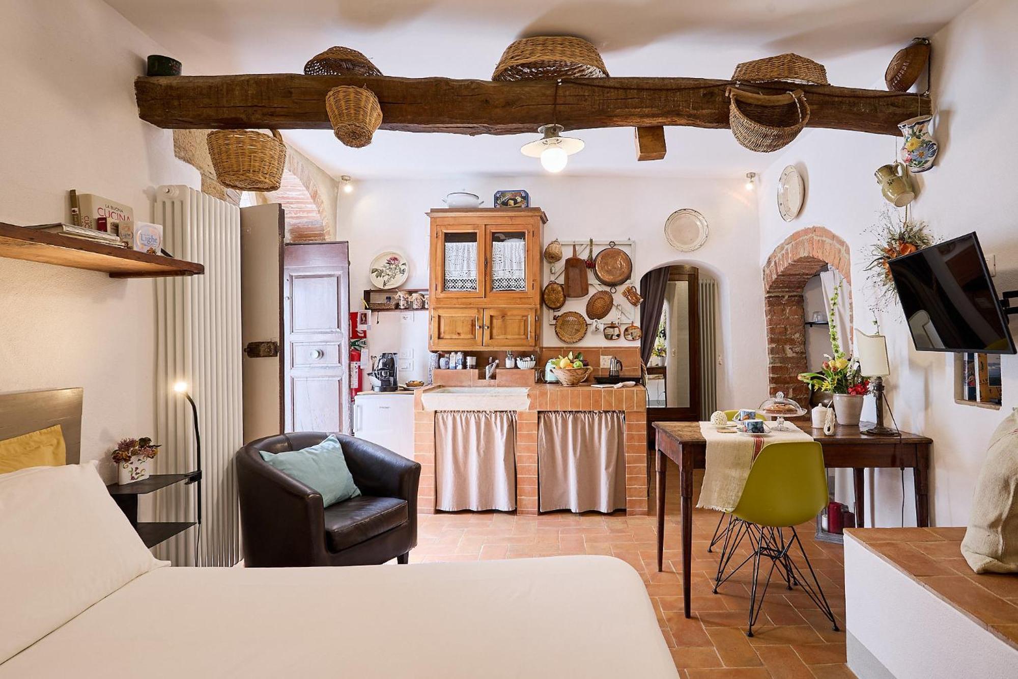Casa Torta Hotel Monticchiello Eksteriør billede